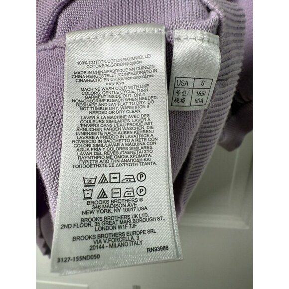 Brooks Brothers Red Fleece Women’s Tight Knit Short Sleeve Sweater Sz Small - Picture 5 of 7